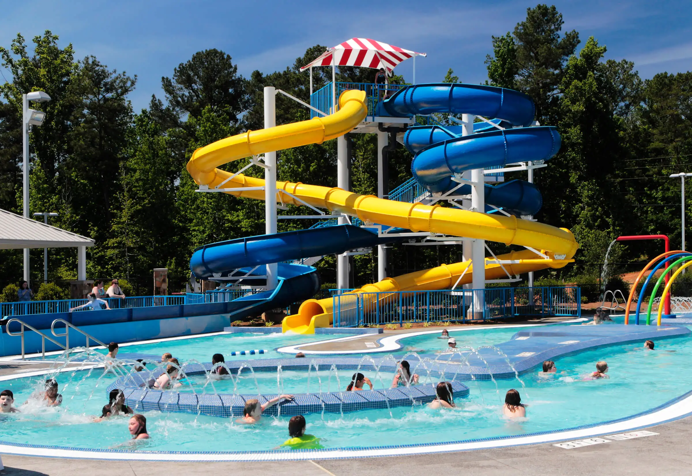 تصميم حدائق مائية ترفيهية