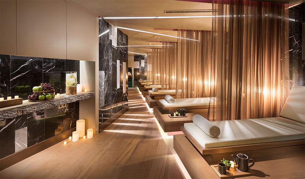 إنشاء سبا فاخر داخل الفلل والمنتجعات