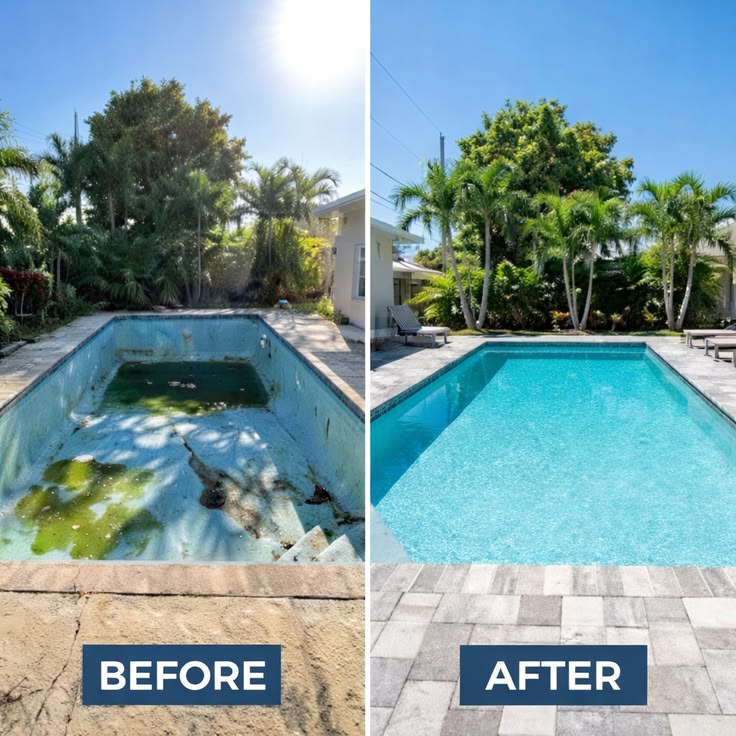 تجديد مسبح قديم في السعودية